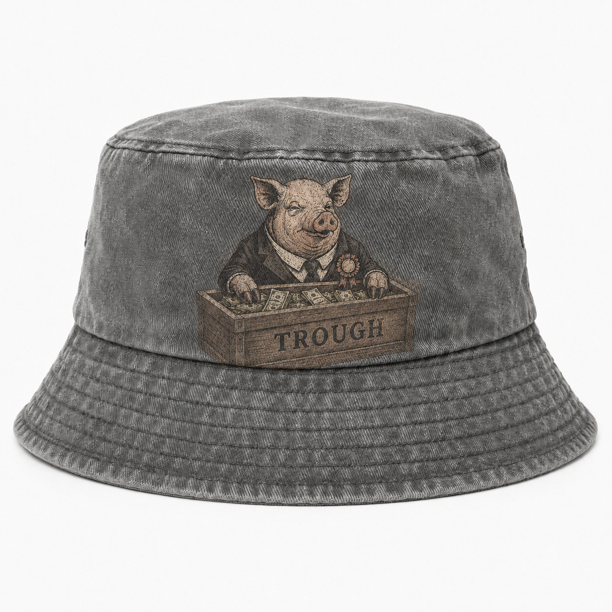 Trough Industries Weathered Bucket Hat