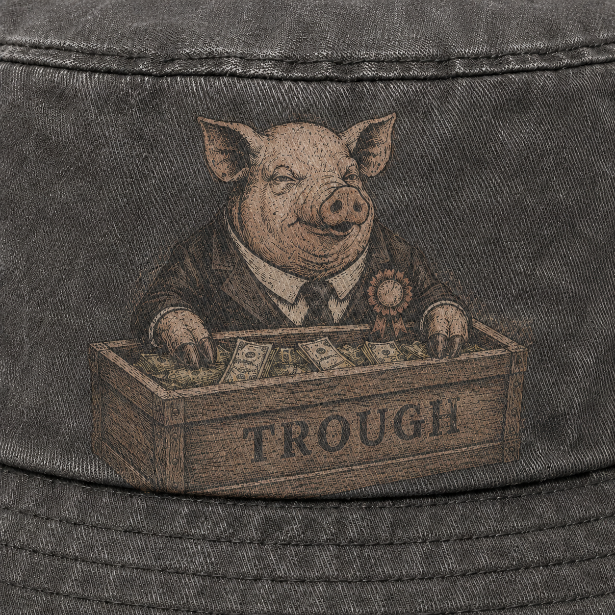 Trough Industries Weathered Bucket Hat